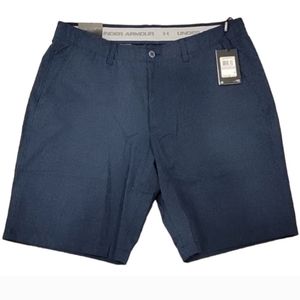 Under Armour Men's Loose Heatgear Blue Shorts New Size 38